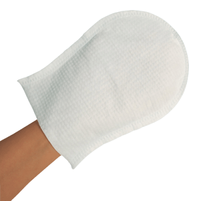 قفازات غسيل ميد كوفر مع كريم حاجز