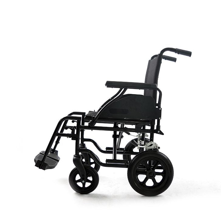 Light Wheelchair Small Rear Wheels with foldable armrest & footrest -Seat Width 50Cm Weight Capacity 110kg YK9064FC