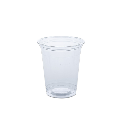 Plastic Cup With Flat Lid: 400ml