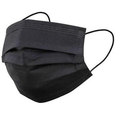 Medical Face Mask: Black - 3Ply