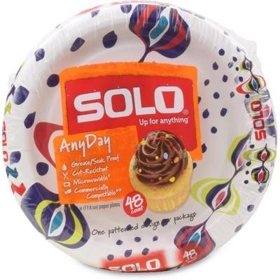 Paper Plates: 7" - "Solo"