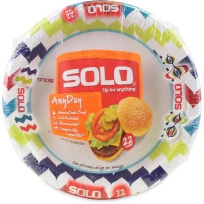 Paper Plates: 10" - "Solo"