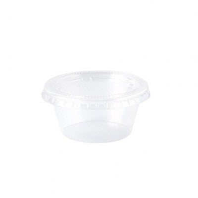 Sauce Container With Lid: 2oz