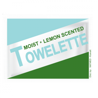 Wet Napkin: Lemon-Scented