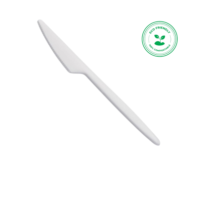 Compostable Knife: White