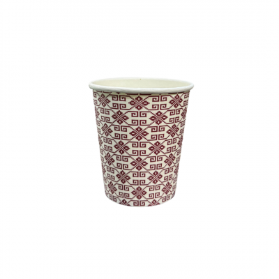 Designed Paper Cup: 7oz