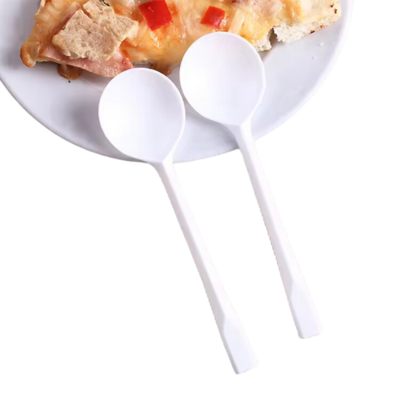 Plastic Dessert Spoon: Light-Weight