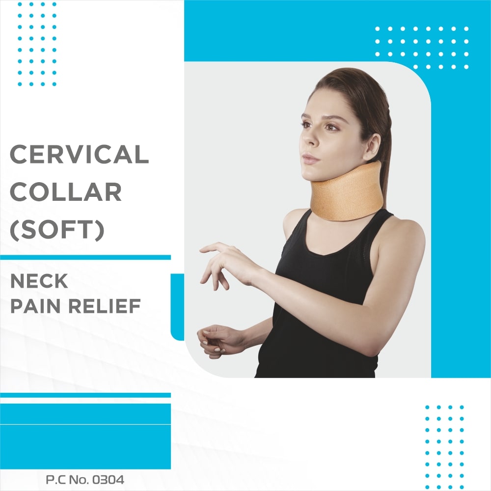 Cervical Collar Soft | Neck Support for Spine Immobilization & Pain Relief