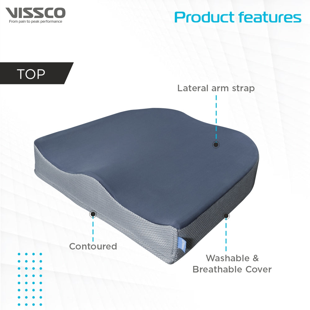 Orthopaedic Coccyx Cushion Seat | For Lower Back & Tailbone Pain Reliever