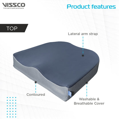 Orthopaedic Coccyx Cushion Seat | For Lower Back & Tailbone Pain Reliever