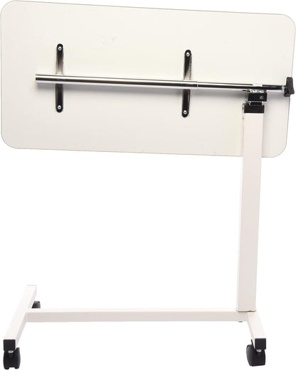 Height Adjustable Overbed Table for Home and Hospital Use