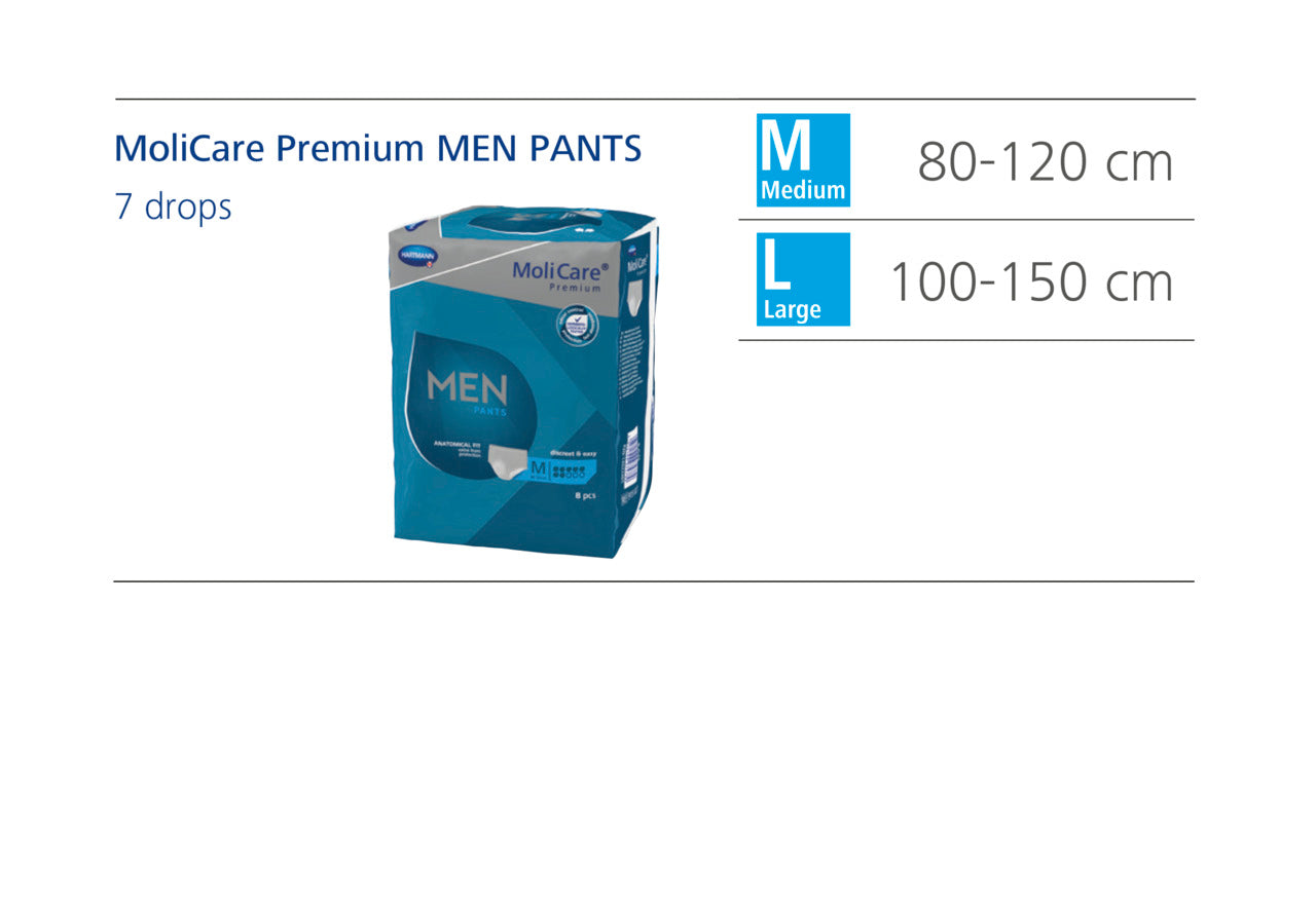 Molicare Premium Men Pants Large – Advanced Incontinence Protection for Men