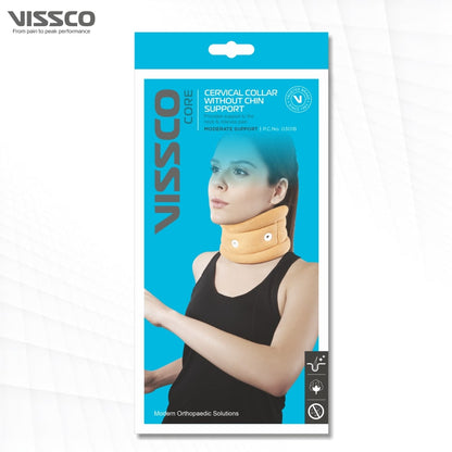 Cervical Collar (No Chin Support) | Neck Pain Relief (Beige)