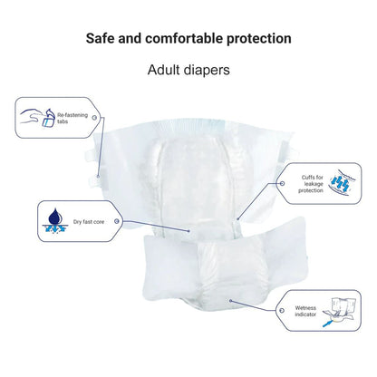 Flufasan Elders Medium Diapers